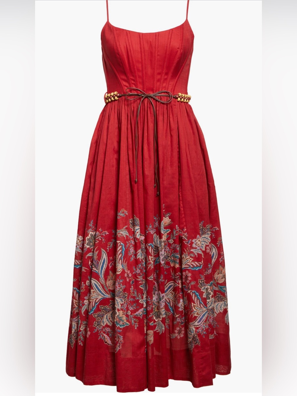 NWT $850 Zimmermann Rhiannon Paisley Print
Corset Dress Size AU 3 US 10 - Picture 5 of 17